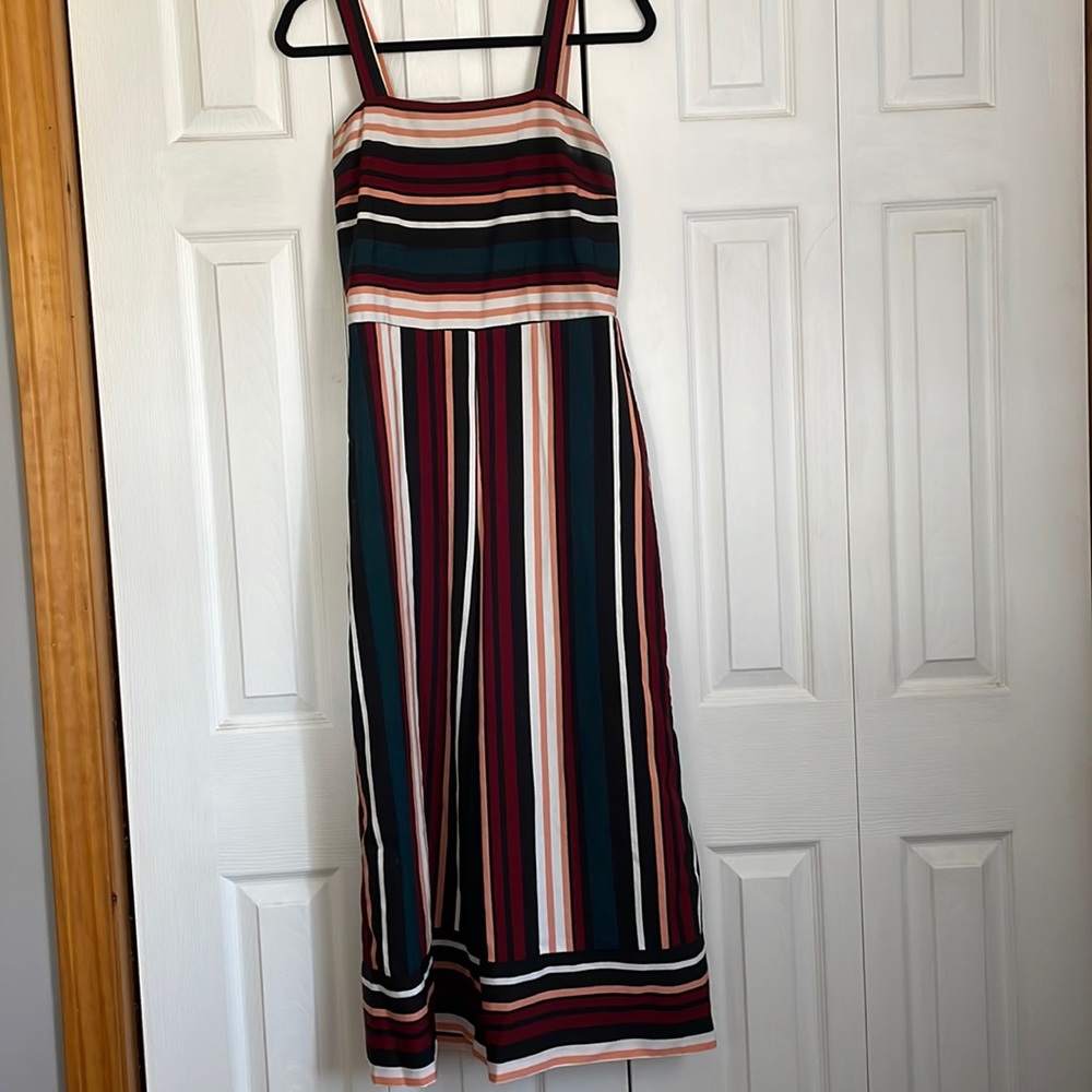 Striped jumpsuit